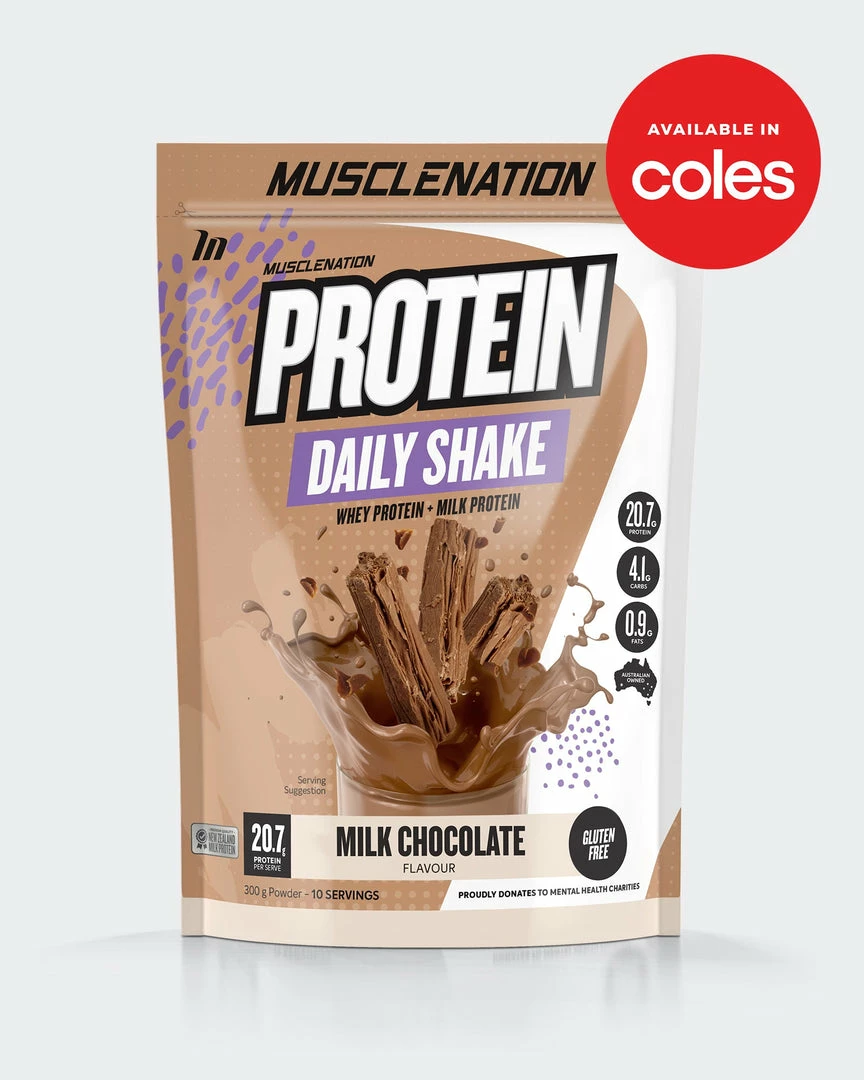 Flash Sale ๐ Muscle Nation 30% EOFY SALE DAILY SHAKE - Milk Chocolate - 10 Serves ๐ 3 Muscle Nation 30% EOFY SALE DAILY SHAKE - Milk Chocolate - 10 Serves