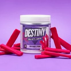 Muscle Nation 30% EOFY SALE DESTINY Pre Workout Burn - Red Candy Sticks - 30 Serves