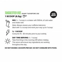 Muscle Nation DESTINY Pre Workout Burn - Sour Green Apple - 30 Serves