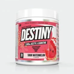 Muscle Nation DESTINY Pre Workout Burn - Sour Watermelon - 30 Serves 30% EOFY SALE