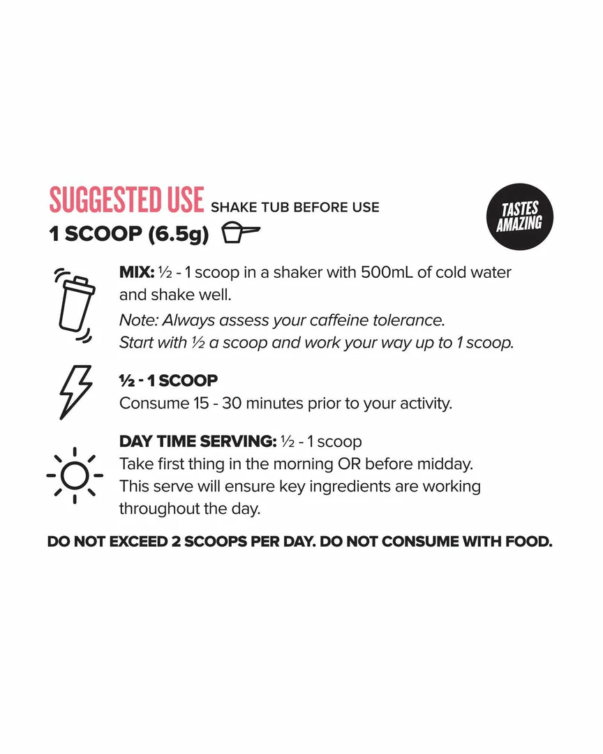 Best deal 🎁 Muscle Nation DESTINY Pre Workout Burn - Sour Watermelon - 30 Serves 30% EOFY SALE 💯 5 Muscle Nation DESTINY Pre Workout Burn - Sour Watermelon - 30 Serves 30% EOFY SALE