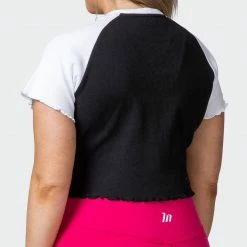 Promo โ Muscle Nation Dream Big Lettuce Hem Ribbed Tee - Black / White 30% EOFY SALE ๐ฏ 13 Muscle Nation Dream Big Lettuce Hem Ribbed Tee - Black / White 30% EOFY SALE