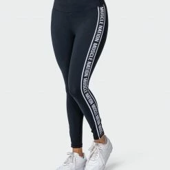 Muscle Nation Best Sellers Dynamic Ankle Length Leggings - Black