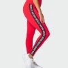 Muscle Nation Dynamic Ankle Length Leggings - Hot Red