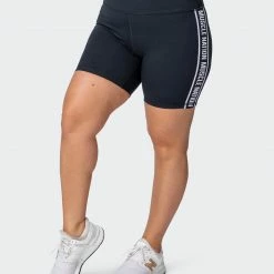 Muscle Nation Dynamic Bike Shorts - Black Best Sellers