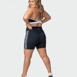 Muscle Nation Dynamic Bike Shorts - Black Best Sellers