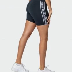 Muscle Nation Dynamic Bike Shorts - Black Best Sellers