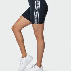 Muscle Nation Dynamic Bike Shorts - Black Best Sellers