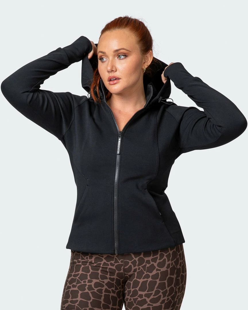 Promo π Muscle Nation Dynamic Zip Through Jacket - Black 30% EOFY SALE π 3 Muscle Nation Dynamic Zip Through Jacket - Black 30% EOFY SALE