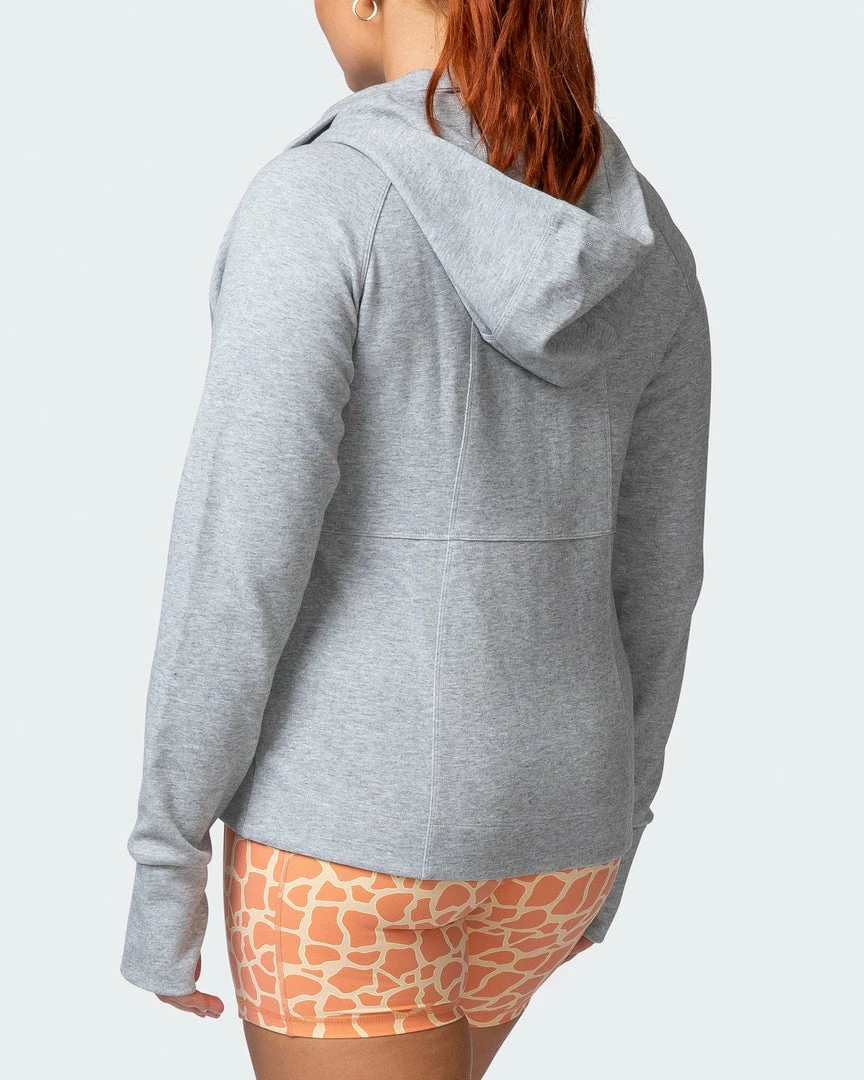 Best Sale โ Muscle Nation Dynamic Zip Through Jacket - Light Grey Marl 30% EOFY SALE ๐ 5 Muscle Nation Dynamic Zip Through Jacket - Light Grey Marl 30% EOFY SALE