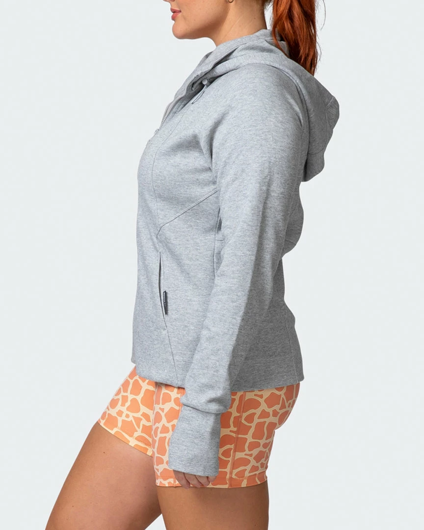 Best Sale โ Muscle Nation Dynamic Zip Through Jacket - Light Grey Marl 30% EOFY SALE ๐ 6 Muscle Nation Dynamic Zip Through Jacket - Light Grey Marl 30% EOFY SALE