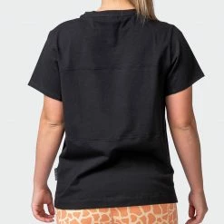 Muscle Nation Elevate Maternity Tee - Black 30% EOFY SALE