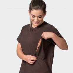 Muscle Nation Elevate Maternity Tee - Cocoa 30% EOFY SALE