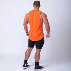 Best reviews of 🎁 Muscle Nation Mens Embroidery Tank - Orange 💯 11 Muscle Nation Mens Embroidery Tank - Orange