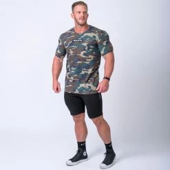 Muscle Nation Embroidery Tee - Camo