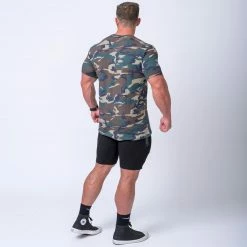 Muscle Nation Embroidery Tee - Camo