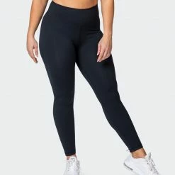 Muscle Nation Everyday Scrunch Ankle Length Leggings - Black