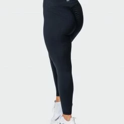 Muscle Nation Everyday Scrunch Ankle Length Leggings - Black