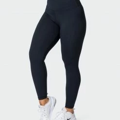 Muscle Nation Everyday Scrunch Ankle Length Leggings - Black