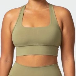 Muscle Nation Extend Bra - Aloe