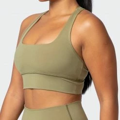 Muscle Nation Extend Bra - Aloe