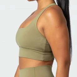 Muscle Nation Extend Bra - Aloe