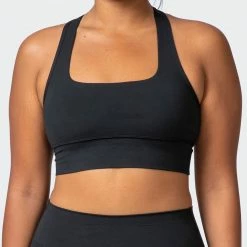 Muscle Nation Extend Bra - Black