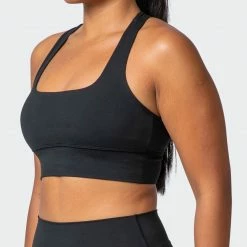 Cheapest 💯 Muscle Nation Extend Bra - Black 🔥 20 Muscle Nation Extend Bra - Black