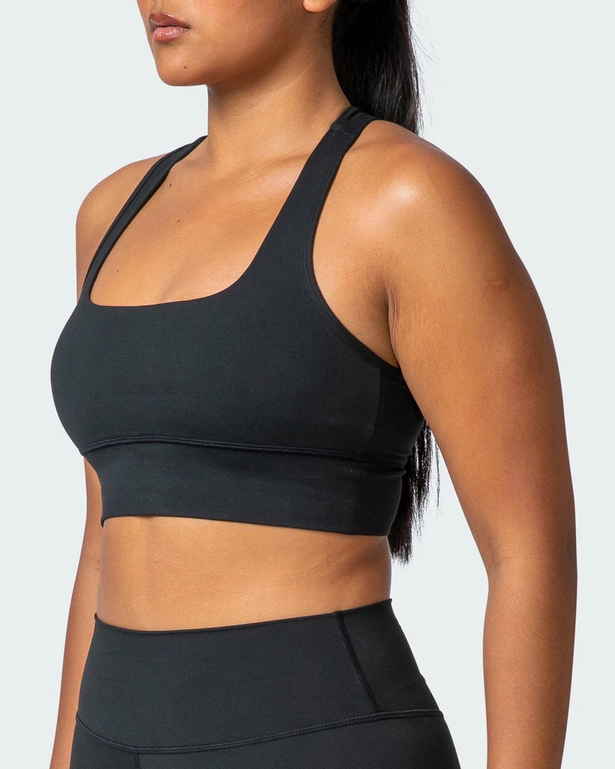 Cheapest 💯 Muscle Nation Extend Bra - Black 🔥 5 Muscle Nation Extend Bra - Black