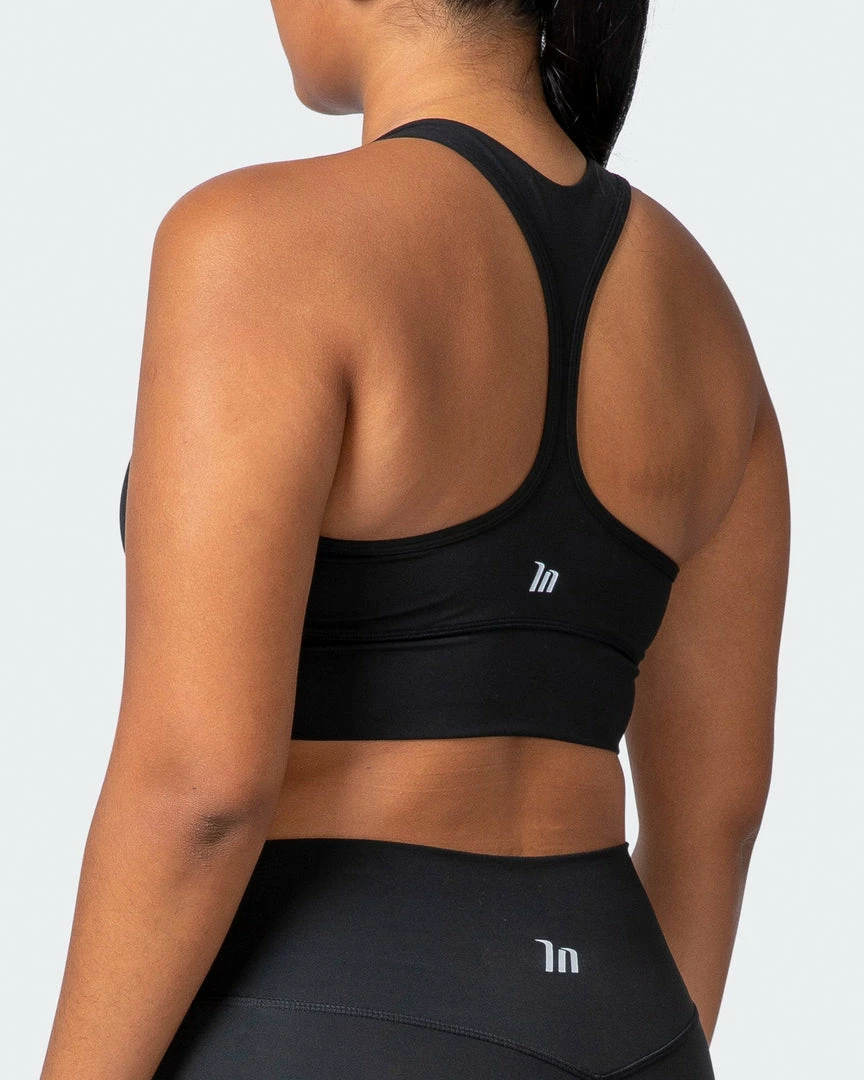 Cheapest 💯 Muscle Nation Extend Bra - Black 🔥 7 Muscle Nation Extend Bra - Black