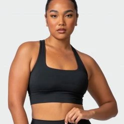 Cheapest 💯 Muscle Nation Extend Bra - Black 🔥 24 Muscle Nation Extend Bra - Black