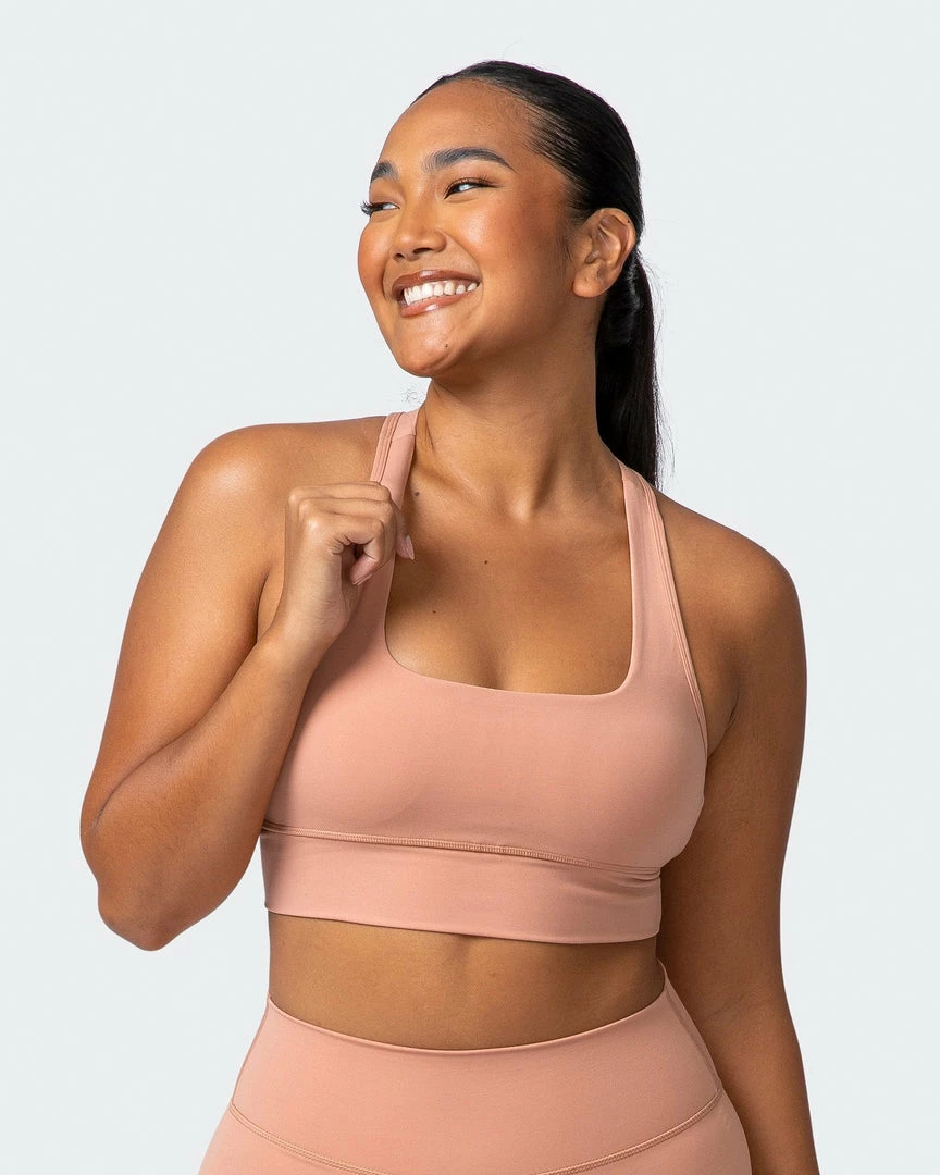 Discount 😀 Muscle Nation Extend Bra - Bloom 🎁 3 Muscle Nation Extend Bra - Bloom