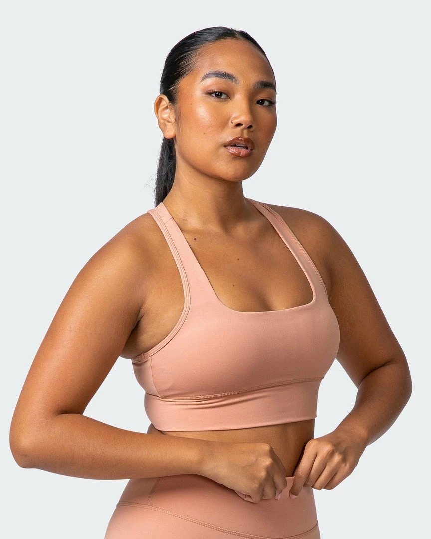 Discount 😀 Muscle Nation Extend Bra - Bloom 🎁 4 Muscle Nation Extend Bra - Bloom