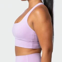 Muscle Nation Butter Extend Bra - Lavender Fog