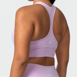 Muscle Nation Butter Extend Bra - Lavender Fog