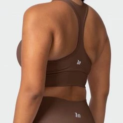 Muscle Nation Extend Bra - Mocha Butter