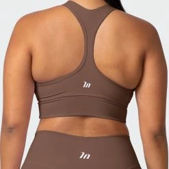 Muscle Nation Extend Bra - Mocha Butter