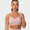 Hot Sale ⭐ Muscle Nation Free Throw Bralette - Fawn 🌟 1 Muscle Nation Free Throw Bralette - Fawn