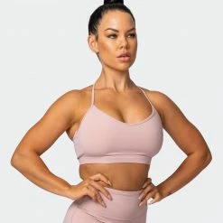 Muscle Nation Free Throw Bralette - Fawn