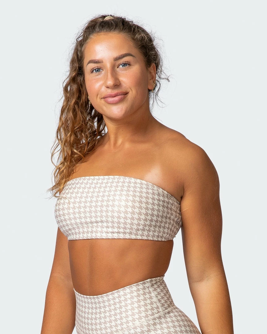 Best reviews of ❤️ Muscle Nation Flair Bandeau - Houndstooth Print 30% EOFY SALE ✨ 3 Muscle Nation Flair Bandeau - Houndstooth Print 30% EOFY SALE