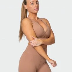 Muscle Nation Force Bra - Chai Featured