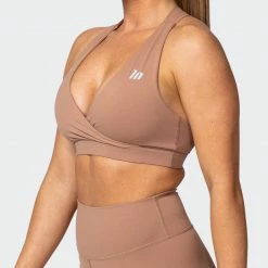 Muscle Nation Force Bra - Chai Featured