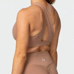 Muscle Nation Force Bra - Chai Featured