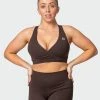 Muscle Nation Force Bra - Chocolate Featured