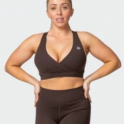 Muscle Nation Force Bra - Chocolate Featured