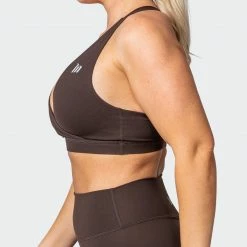Muscle Nation Force Bra - Chocolate Featured