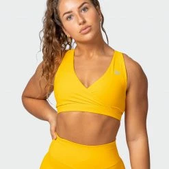 Muscle Nation Force Bra - Golden