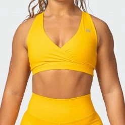 Muscle Nation Force Bra - Golden