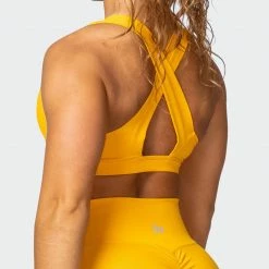 Muscle Nation Force Bra - Golden