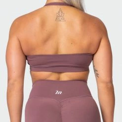 Muscle Nation Halter Bra - Dusk Womens